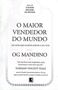 Livro o Maior Vendedor do Mundo Autor Mandino, Og (2017) [usado]
