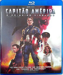 Dvd [blu-ray] Capitão América: o Primeiro Vingador Editora (2011) [usado]