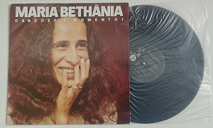 Disco de Vinil Canções e Momentos - Lp 1990 Interprete Maria Bethânia (1990) [usado]