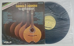Disco de Vinil Choros e Chorões 2 Interprete os Novos Boêmios [usado]