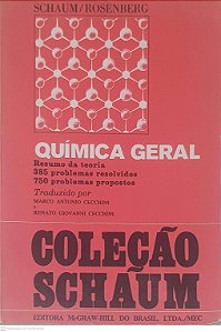 Livro Quimica Geral; Coleção Schaum Autor Schaum, Daniel (1975) [usado]
