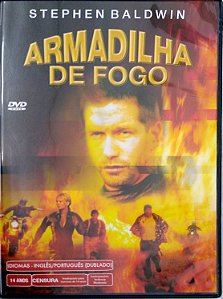 Dvd Armadilha de Fogo Editora (2003) [seminovo]