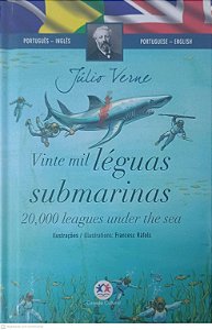 Livro Vinte Mil Léguas Submarinas Autor Verne, Júlio (2016) [seminovo]