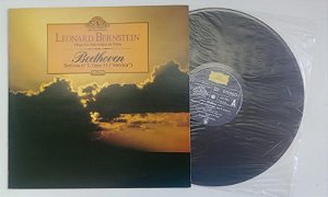 Disco de Vinil Beethoven / Sinfonia Nº 3 Opus 55 Interprete Leonard Bernstein (1980) [usado]