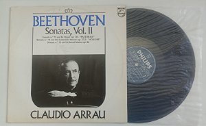 Disco de Vinil Beethoven / Sonatas 2 Interprete Claudio Arrau (1981) [usado]