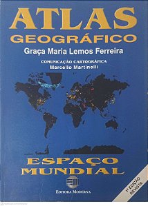 Livro Atlas Geografico Autor Ferreira, Graça Maria Lemos (2002) [seminovo]