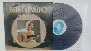 Disco de Vinil Pandeiro e Viola / Lp Interprete Beth Carvalho [usado]