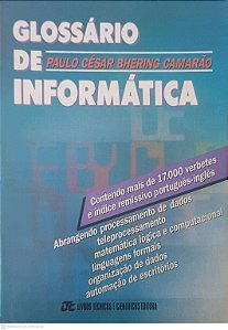 Livro Glossario de Informática Autor Camarão, Paulo César Bhering (1989) [usado]