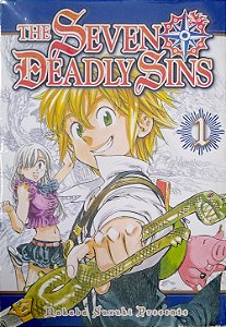 Gibi The Seven Deadly Sins #1 (inglês) Autor Dakaba Suzuki (2014) [usado]