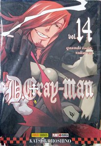 Gibi D. Gray-man #14 Autor Katsura Hoshino (2010) [usado]