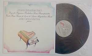 Disco de Vinil Bach 18 Pequenos Preludios - Lp 1984 Interprete João Carlos Martins (1984) [usado]