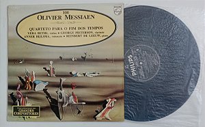 Disco de Vinil Messiaen / Lp 1981 Interprete Quarteto para o Fim dos Tempos (1981) [usado]