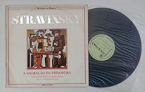 Disco de Vinil Stravinsky - Sagração da Primavera / Lp Interprete Orquestra (1983) [usado]
