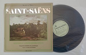 Disco de Vinil Saint-saens - Sinfonia 3 / Lp 1984 Interprete Orquestra (1984) [usado]