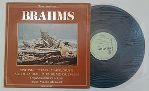 Disco de Vinil Brahms - Sinfonia e Abertura Trágica / Lp 1984 Interprete Orquestra (1984) [usado]