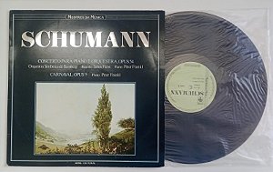 Disco de Vinil Schumann - Concerto e Carnaval / Lp 1983 Interprete Orquestra (1983) [usado]