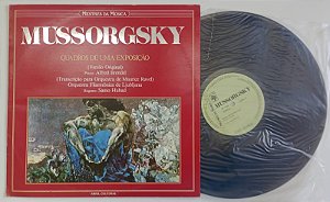 Disco de Vinil Mussorgsky - Quadros de Uma Exposição / Lp 1983 Interprete Orquestra (1983) [usado]