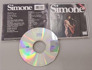 Cd Simone ao Vivo Interprete Simone [usado]