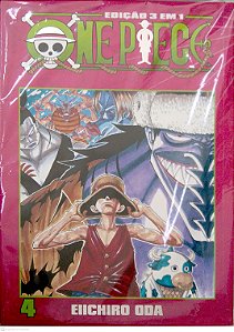 Gibi One Piece Edição 3 em 1 #4 Autor Eiichiro Oda (2022) [usado]