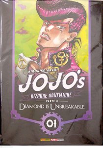 Gibi Jojo''s Bizarre Adventure Parte 4 - Diamond Is Unbreakable #1 Autor Hirohiko Araki (2021) [seminovo]