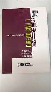 Livro Direito Civil Esquematizado, Vol. 1 : Parte Geral Obrigações Contratos Autor Gonçalves, Carlos Roberto (2011) [usado]