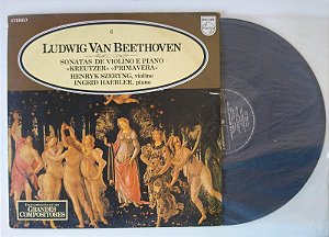 Disco de Vinil Sonatas - Lp 1981 Interprete Beethoven por Vários Artistas (1981) [usado]