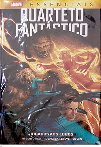 Gibi Quarteto Fantástico [marvel Essenciais] Autor Aguirre, Roberto (2022) [seminovo]
