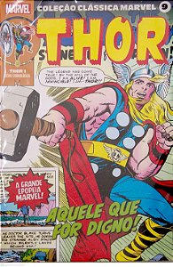 Gibi Thor 1 [coleção Clássica Marvel, 9] Autor (2021) [seminovo]
