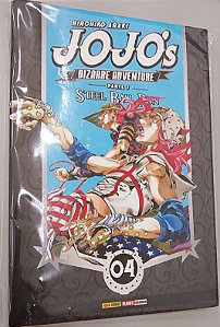 Gibi Jojo''s Bizarre Adventure Parte 7 - Steel Ball Run #7 Autor Hirohiko Akari (2025) [seminovo]