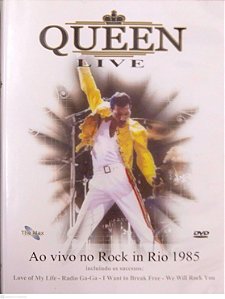 Dvd Queen - ao Vivo no Rock In Rio 1985 Editora [seminovo]