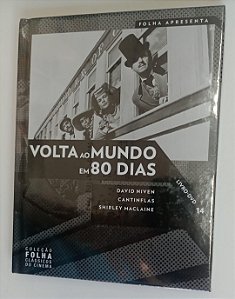 Dvd Volta ao Mundo em 80 Dias - Coleção Folha de Sp 14 Editora [novo]