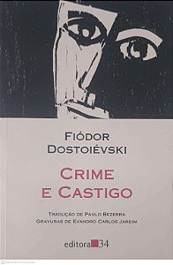 Livro Crime e Castigo Autor Dostoiévski, Fiodor (2016) [seminovo]
