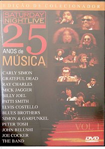 Dvd Saturday Night Live - 25 Anos de Música, Vol. 1 Editora (2004) [seminovo]