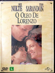 Dvd o Óleo de Lorenzo Editora (2016) [seminovo]