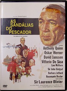 Dvd as Sandálias do Pescador Editora (2010) [seminovo]