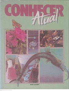 Livro Conhecer Atual Ciências Autor Desconhecido [usado]