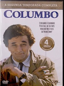 Dvd Columbo (2ª Temporada Completa)(4 Discos) Editora (2006) [seminovo]