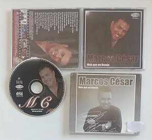Cd Mais que um Desejo Interprete Marcos César [usado]