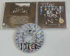 Cd Acústico Mtv Interprete Titãs (1997) [usado]