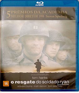 Dvd [blu-ray] o Resgate do Soldado Ryan Editora Steven Spielberg (2016) [seminovo]