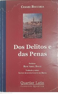 Livro dos Delitos e das Penas Autor Beccaria, Cesare (2005) [usado]