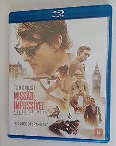 Dvd [blu-ray] Missão Impossível - Nação Secreta Editora (2016) [seminovo]
