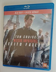 Dvd [blu-ray] Missão Impossível - Efeito Fallout Editora (2018) [seminovo]