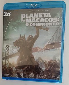 Dvd [blu-ray 3d] Planeta dos Macacos - o Confontro Editora (2014) [usado]