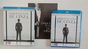 Dvd [blu-ray Ed. Especial] Cinquenta Tons de Cinza Editora (2015) [seminovo]