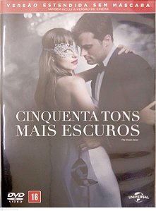 Dvd Cinquenta Tons Mais Escuros (versão Estendida sem Máscara) Editora (2017) [seminovo]