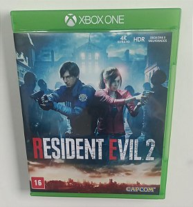 Dvd [jogo Xbox One] Resident Evil 2 Editora (2019) [seminovo]