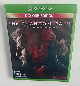 Dvd [jogo Xbox One] Metal Gear Solid V - The Phantom Pain Editora (2015) [usado]