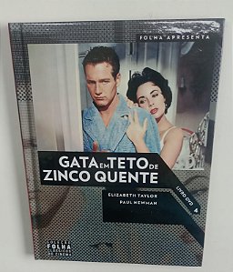 Dvd Gata em Teto de Zinco Quente / Coleção Folha de Sp 4 Editora (2009) [seminovo]