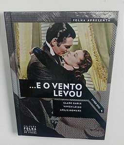Dvd e o Vento Levou / Coleção Folha de Sp 1 Editora (2009) [seminovo]
